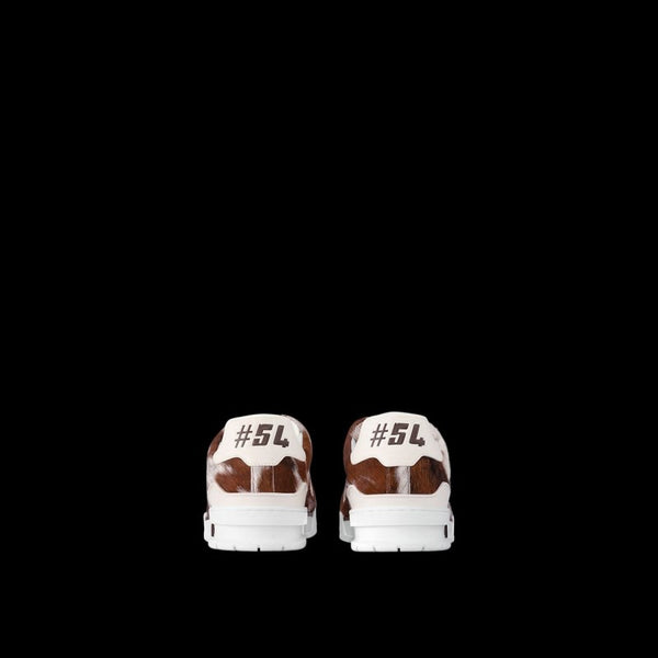 LOUIS VUITTON TRAIN 54 MULE MARRON