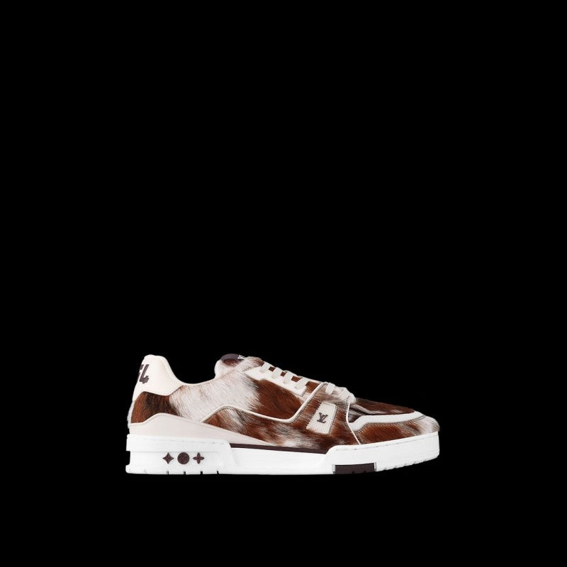 LOUIS VUITTON TRAIN 54 MULE MARRON