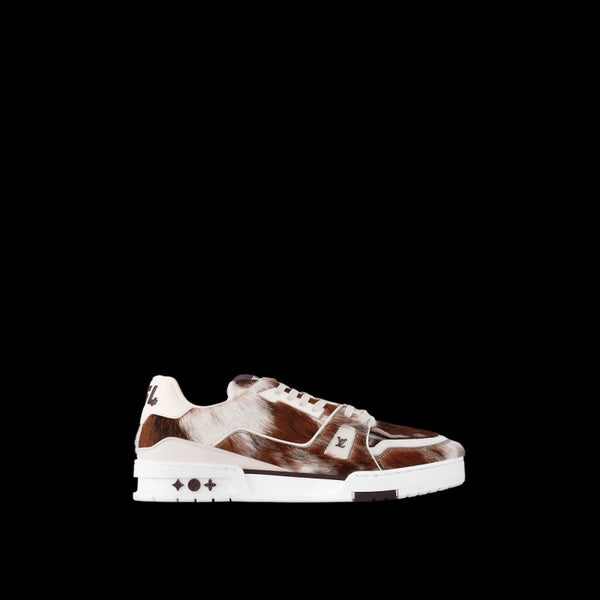 LOUIS VUITTON TRAIN 54 MULE MARRON