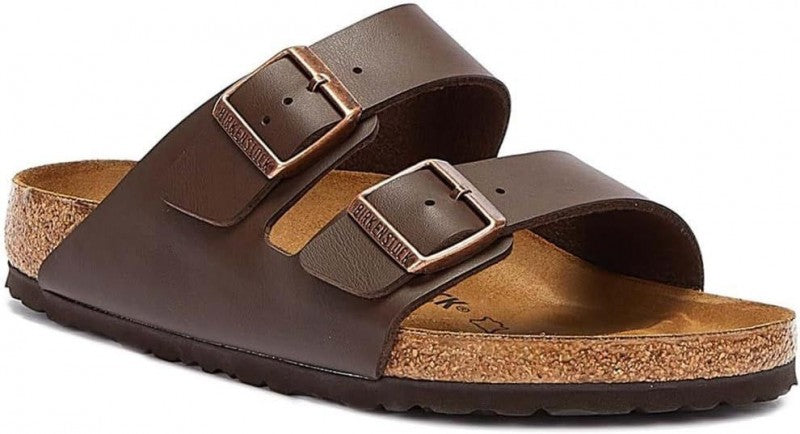BIRKENSTOCK ARIZONA BROWN LETHER Main image