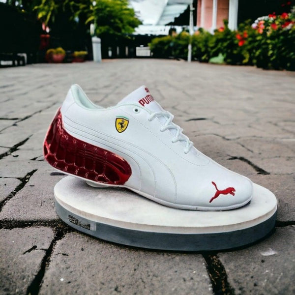 PUMMA AMG FERRARI PETRONAS WHITE RED