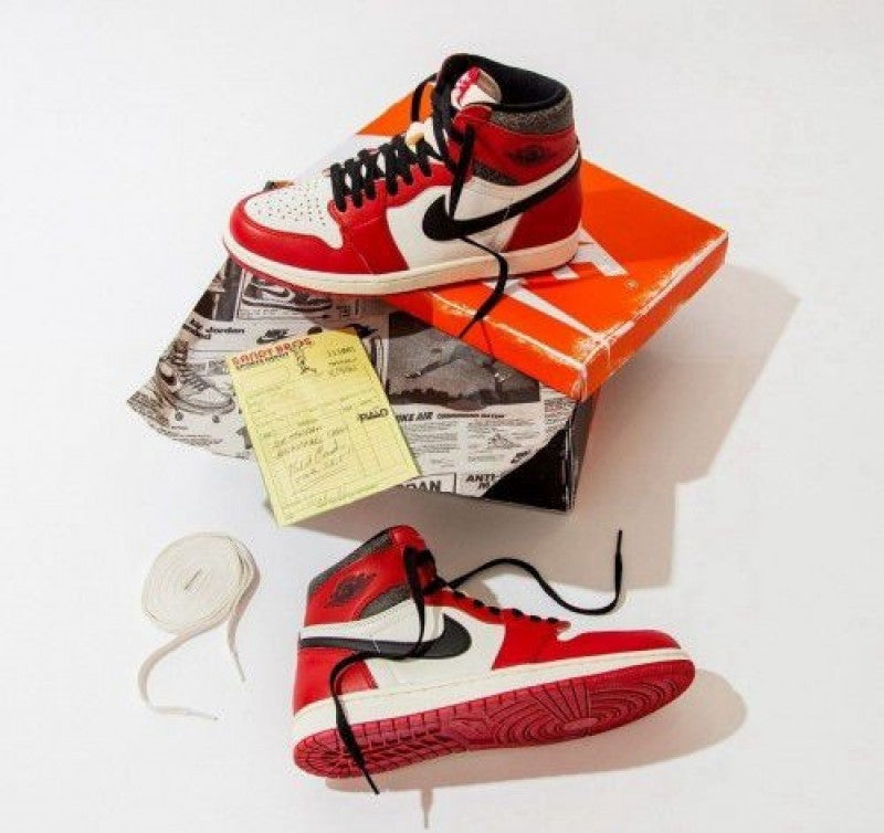 AIR JORDAN RETRO 1 CHICAGO LOST AND FOUND SEMI UA