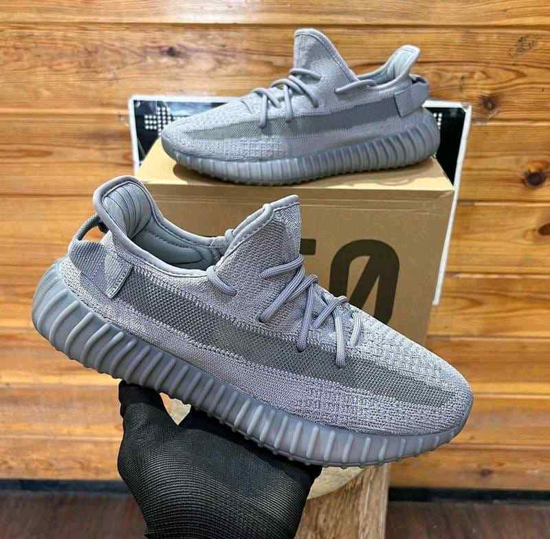 Adida_s Yeezy 350 V2 Steel Grey Semi UA Quality Full Accessories