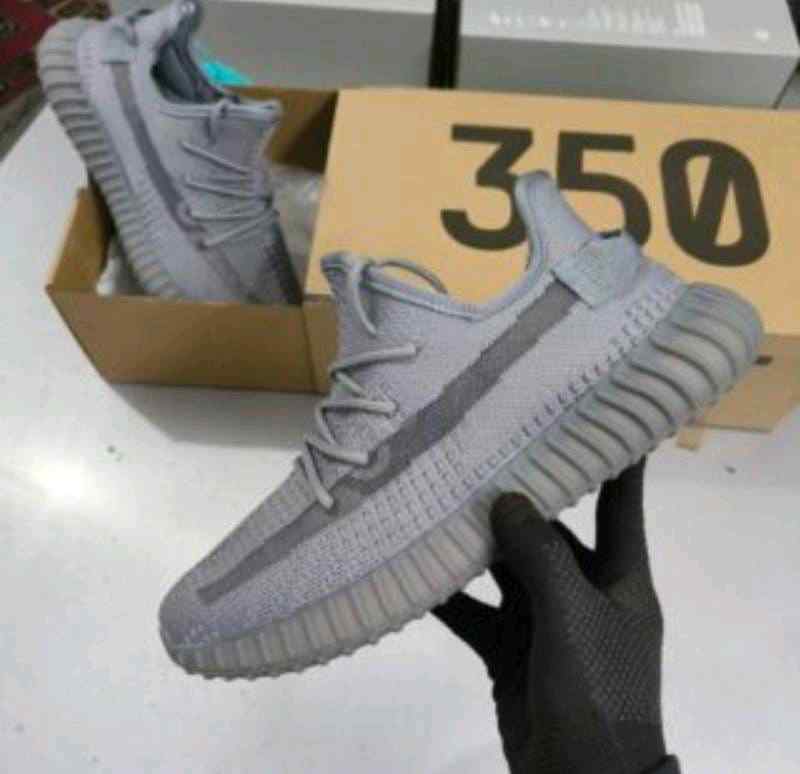 Adida_s Yeezy 350 V2 Steel Grey Semi UA Quality Full Accessories