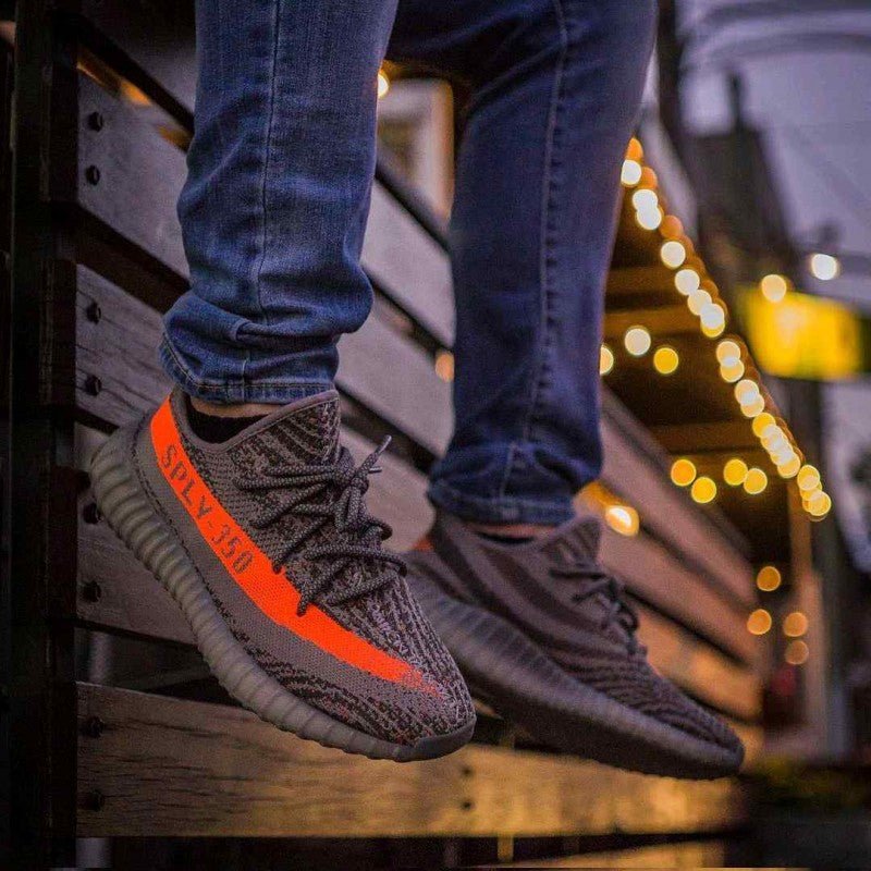 Adida_s Yeezy Boost 350 V2 Beluga Grey Orange Full Accessories SEMI UA