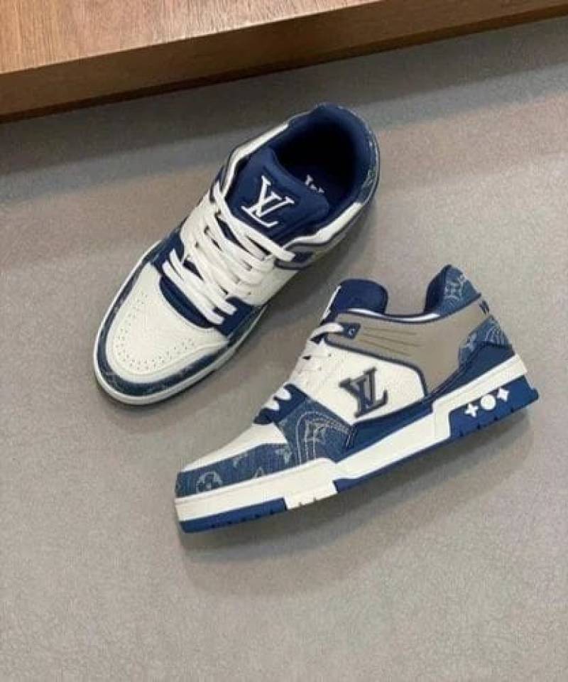 Louis_Vuitton Trainer Denim Blue (333