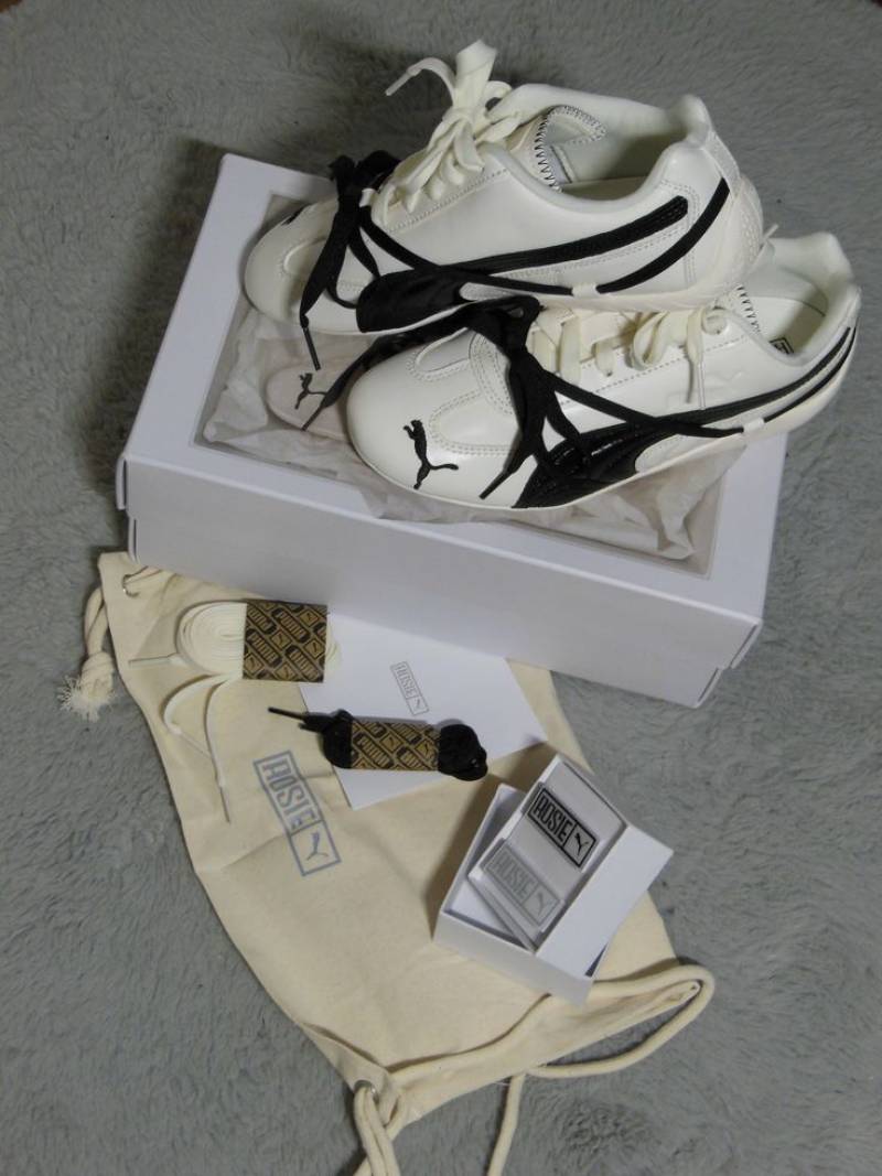Pum_a X Rose Speedcat Lea White 