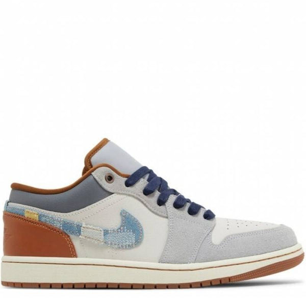 Air Jordan 1 Low SE Repaired Denim Swoosh