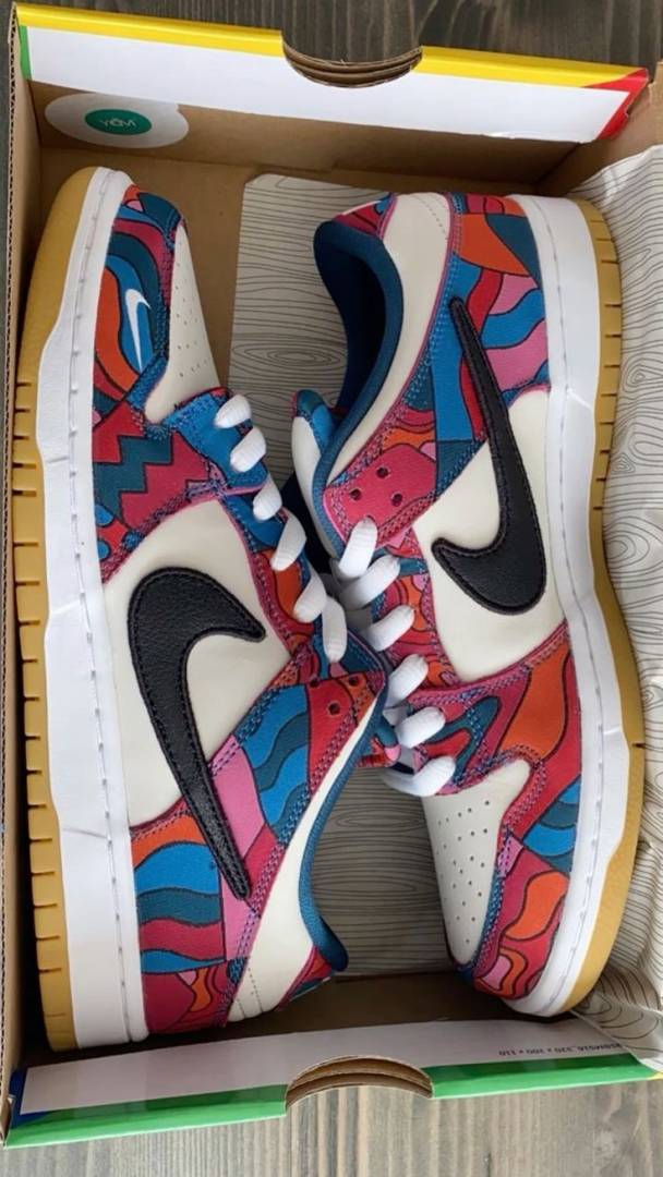 Nikke SB Dunk Low Parra 