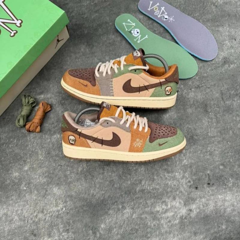 Zion Williamson x Air Jordan 1 Retro Low OG Voodoo Secondary image