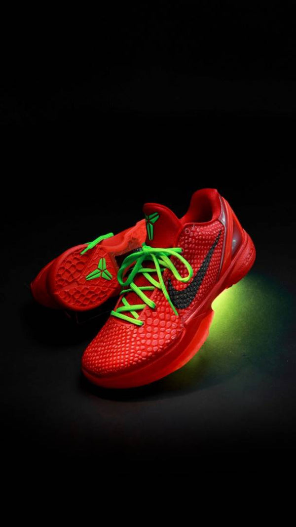 Zoom Red Kobe 6 Protro Reverse Grinch