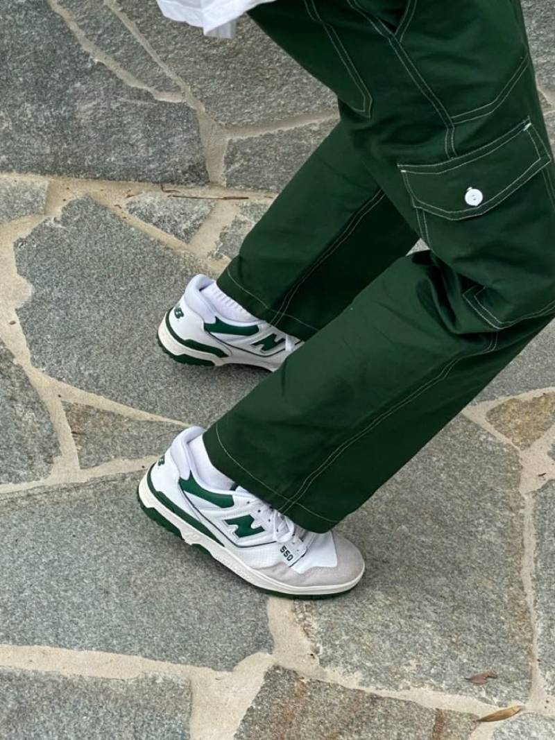 NB 550 White Green Premium Quality 