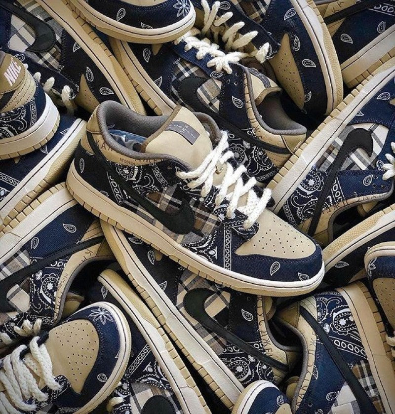 Travis SCOTT X SB DUNK LOW BANDANA