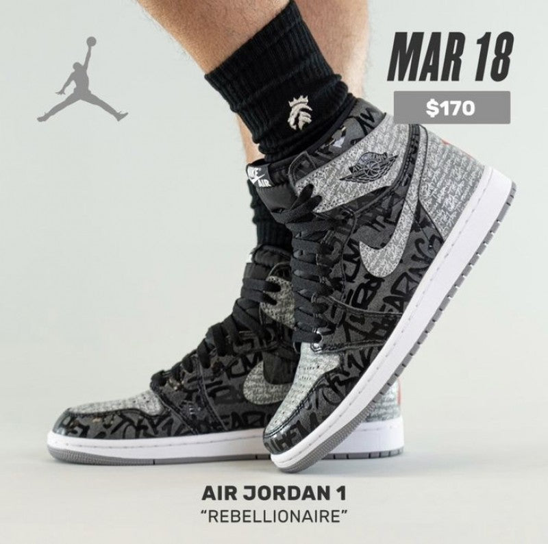 RETRO 1 REBELLIONAIRE GREY