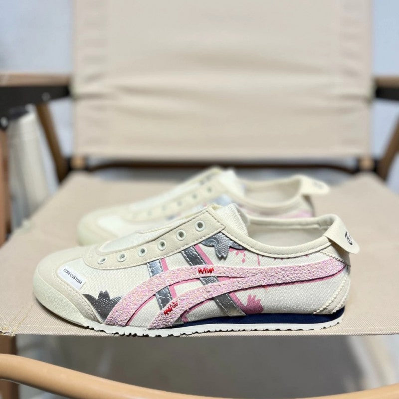 PandaPrank X Onitsuka_Tiger SlipOn Pink (205)