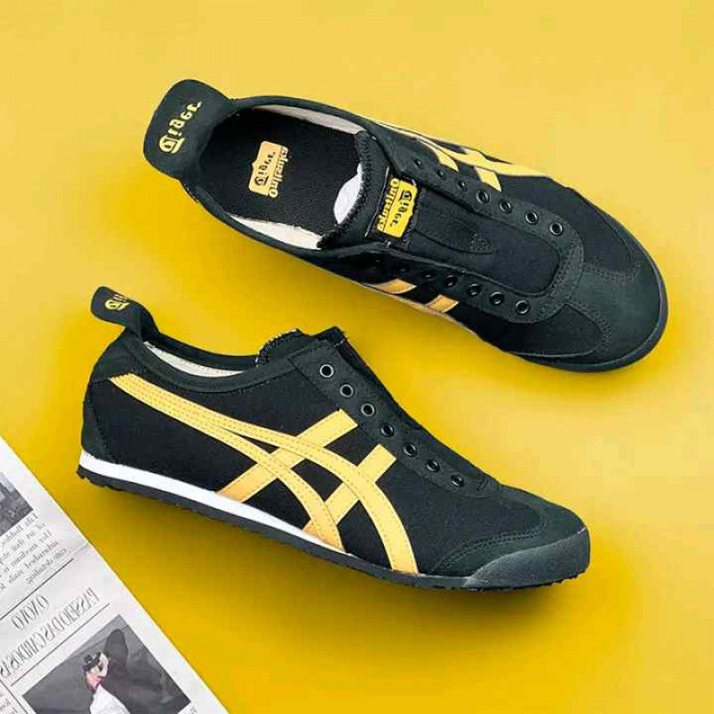 Onitsuk_a Tiger Mexico 66 Slip On Black Yellow 144