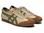 ONITSUKA TIGER MEXICO 66 BEIGE GREEN 1ST LETHER QULAITY