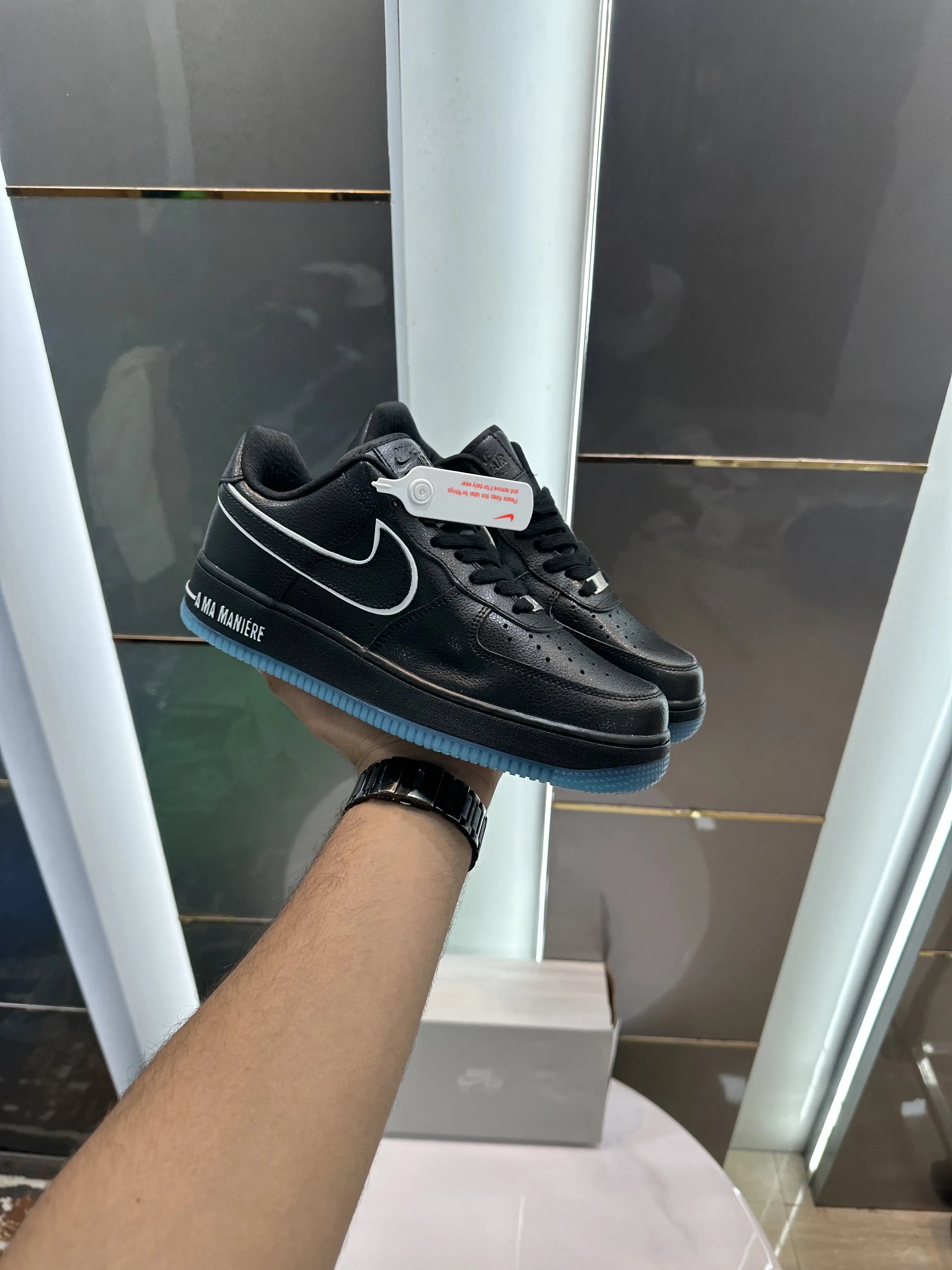 Nike_Airforce 1 Low Ma Maniere Black Blue