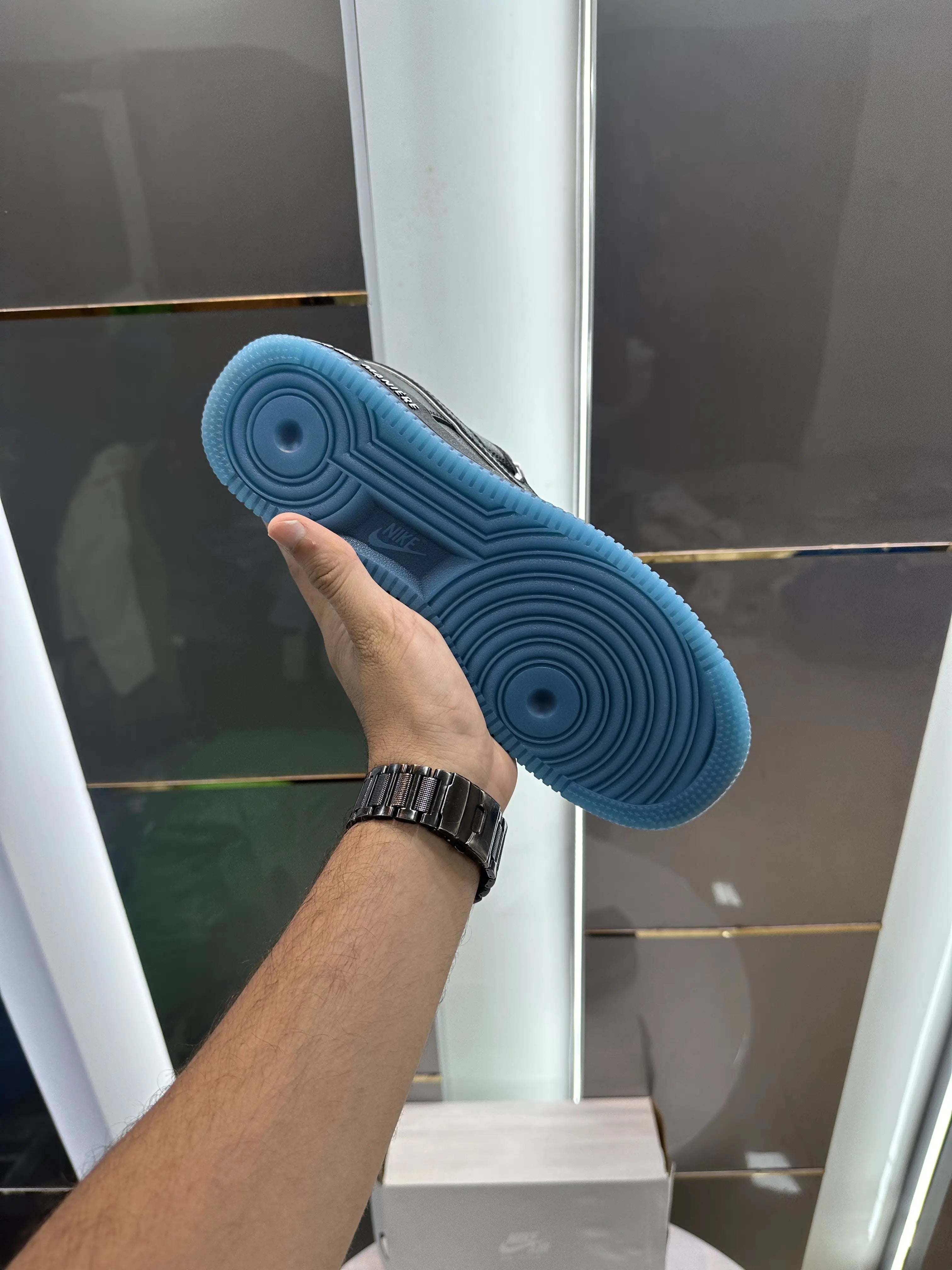 Nike_Airforce 1 Low Ma Maniere Black Blue