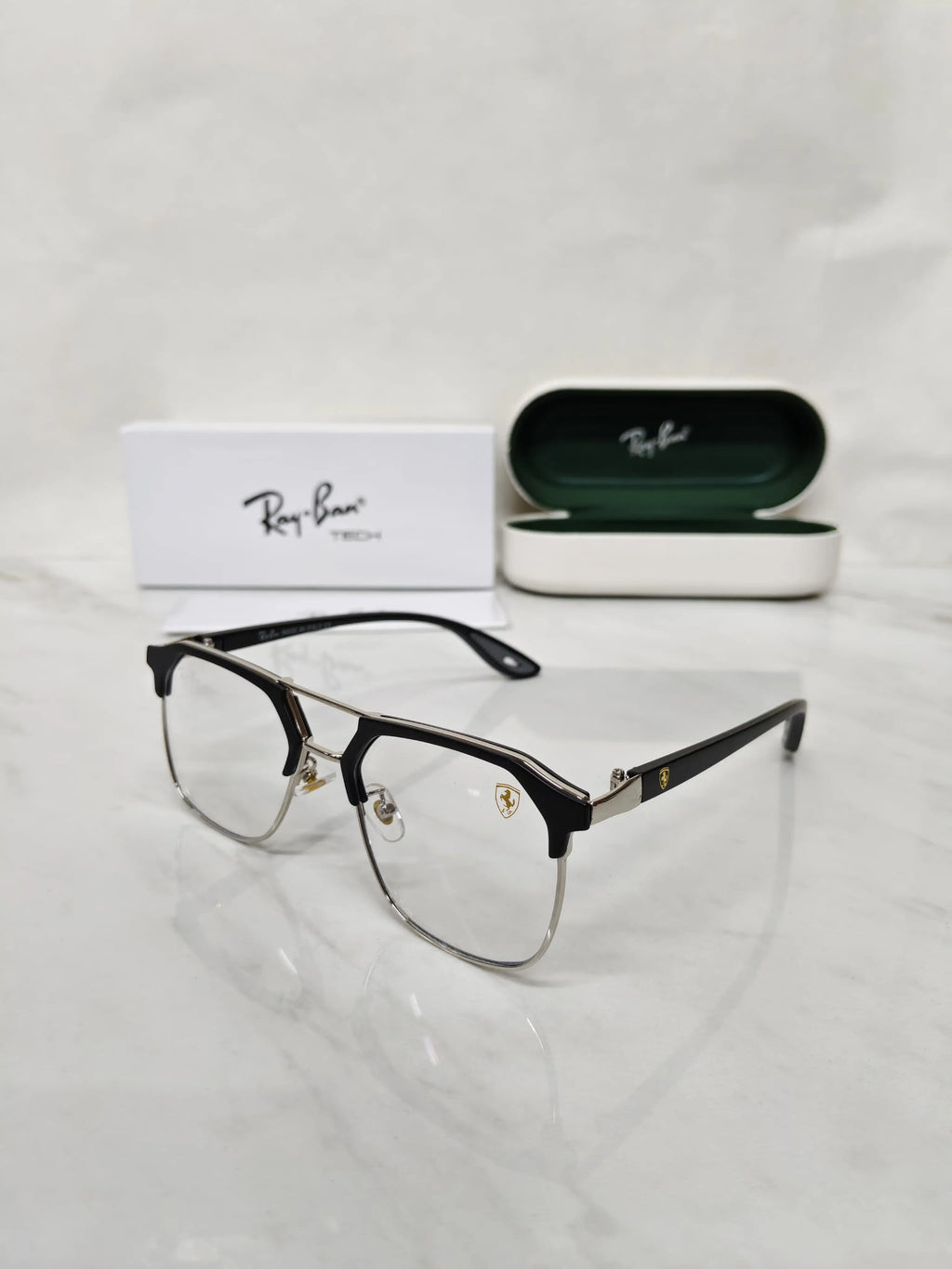 RAY BAN 04 BLACK SILVER