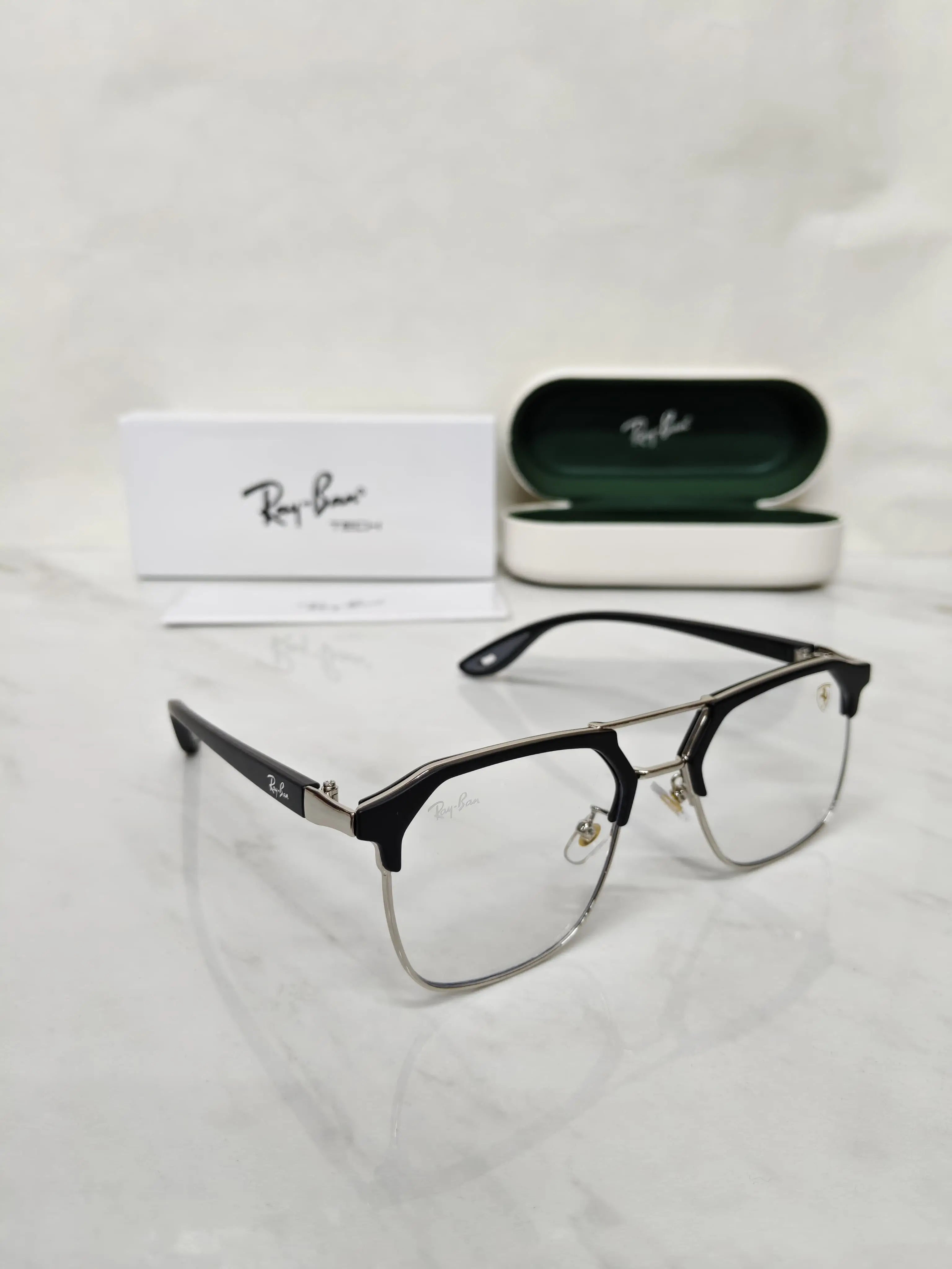 RAY BAN 04 BLACK SILVER