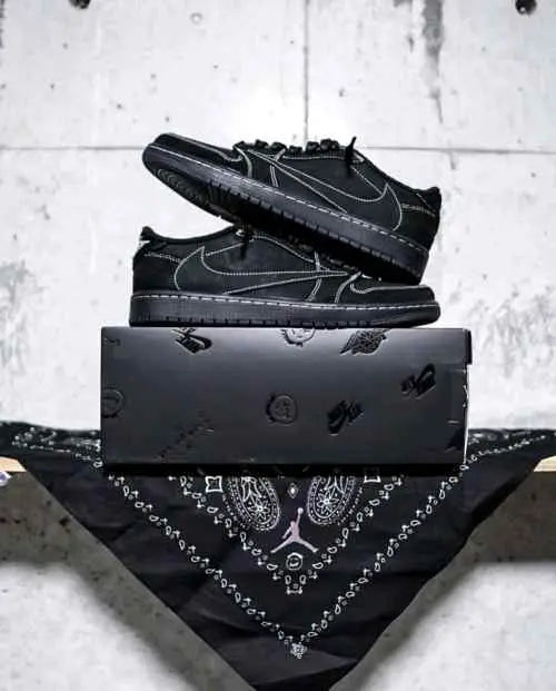 Nikkee Air jordan 1 low Travis scott phantom Semi UA Main image