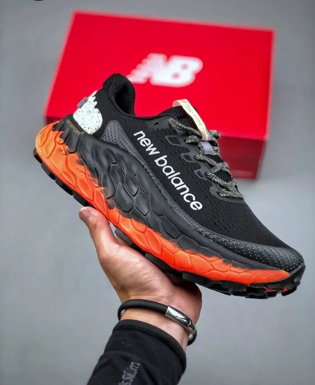 Neww Balance Fresh Foam X More Trail V3 *"BLACK ORANGE"*