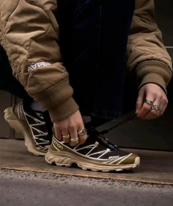 SALOMON XT-6 KANGAROO vanilla ice brown
