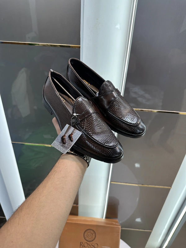 Rosso_Brunello Brown Premium Leather Formal Loafer