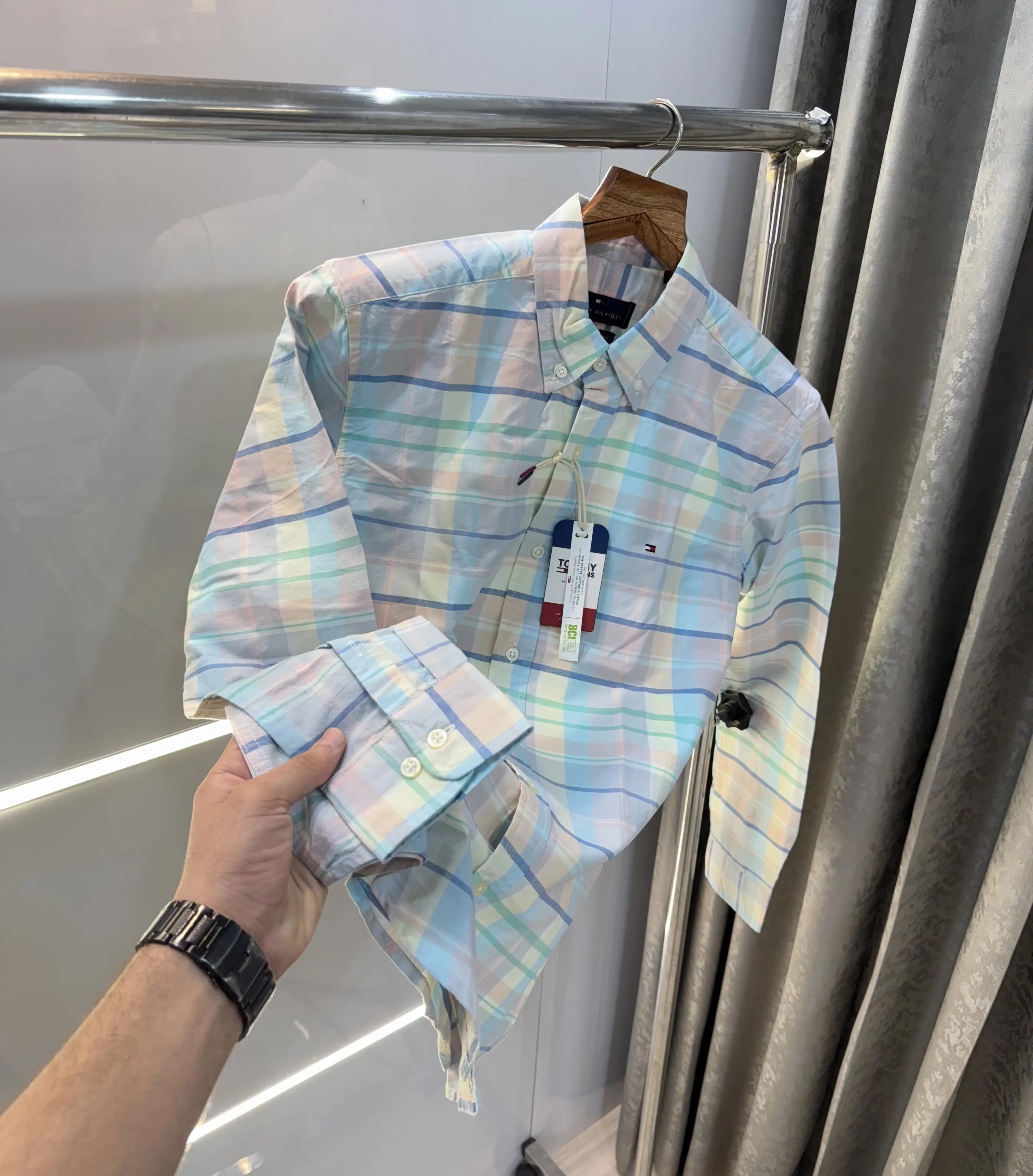 Tommy Hilfiger Sky Blue Oxford Premium Shirt Secondary image