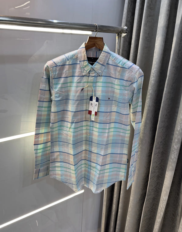 Tommy Hilfiger Sky Blue Oxford Premium Shirt