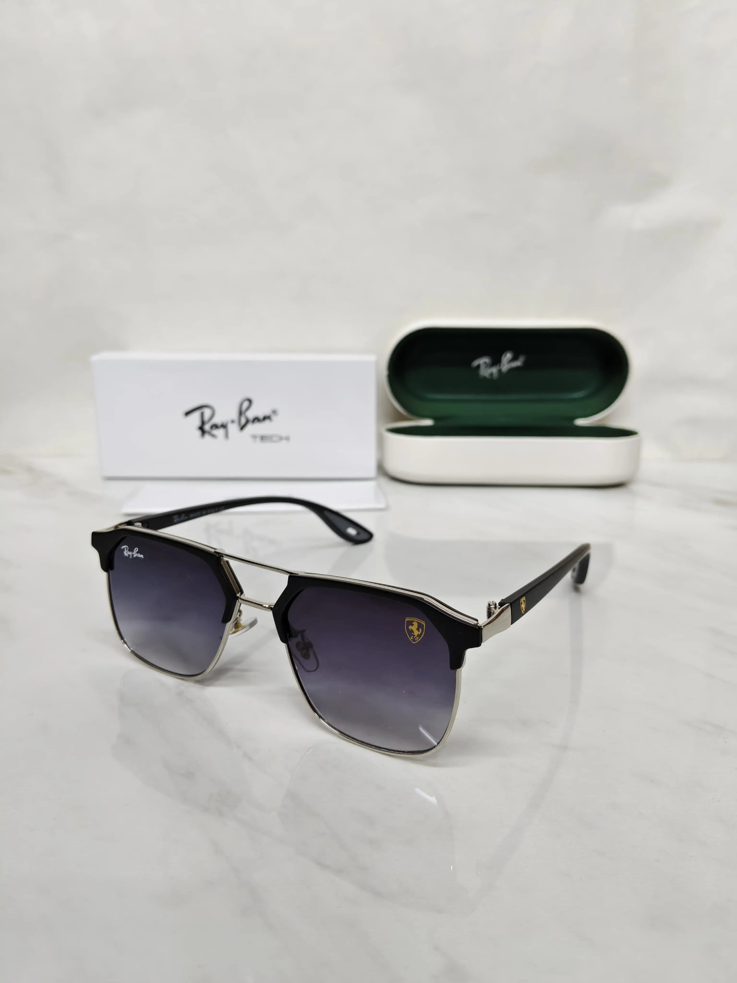 RAY BAN 04 BLACK SILVER GREY Main image