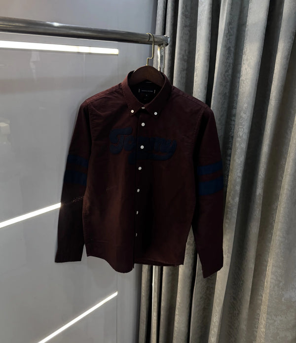 Tommy Hilfiger wine Classic Premium Shirt