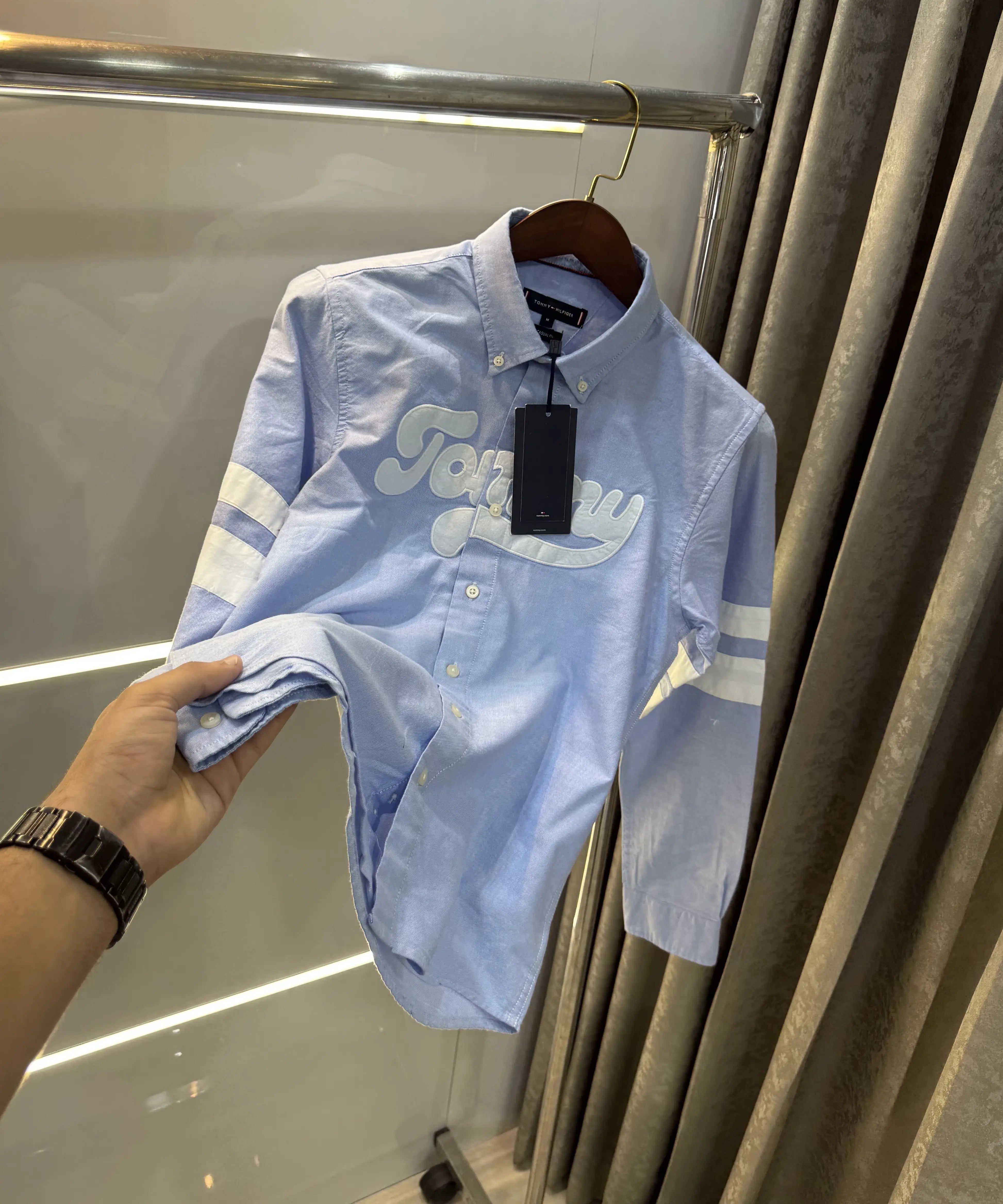 Tommy Hilfiger Sky Blue Classic Premium Shirt Main image