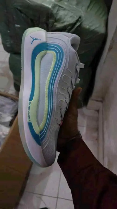 air jordan luka 4 laser blue