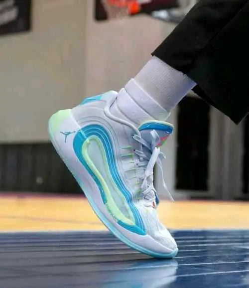 air jordan luka 4 laser blue
