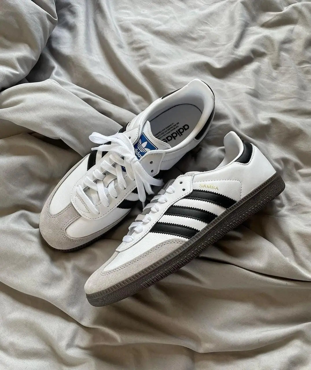Adidas SAMBA WHITE BLACK MENS (FIX) Secondary image