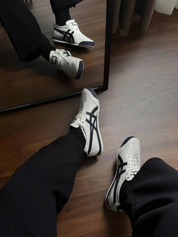 Onitsuka Tiger Mexico 66 SD Birch  Peacoat  7A Premium Sneakers D-2070