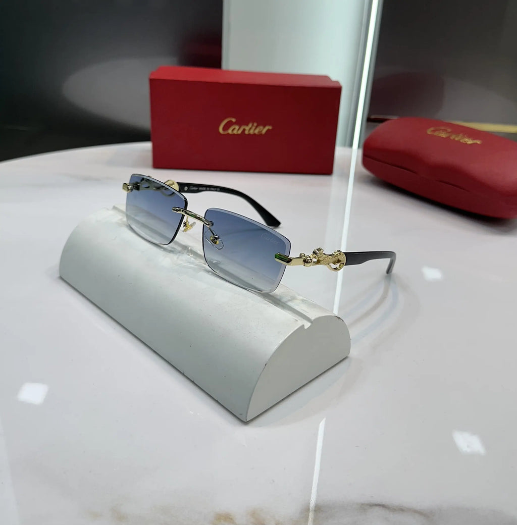 Cartie r Gold Blue Premium Shades 001