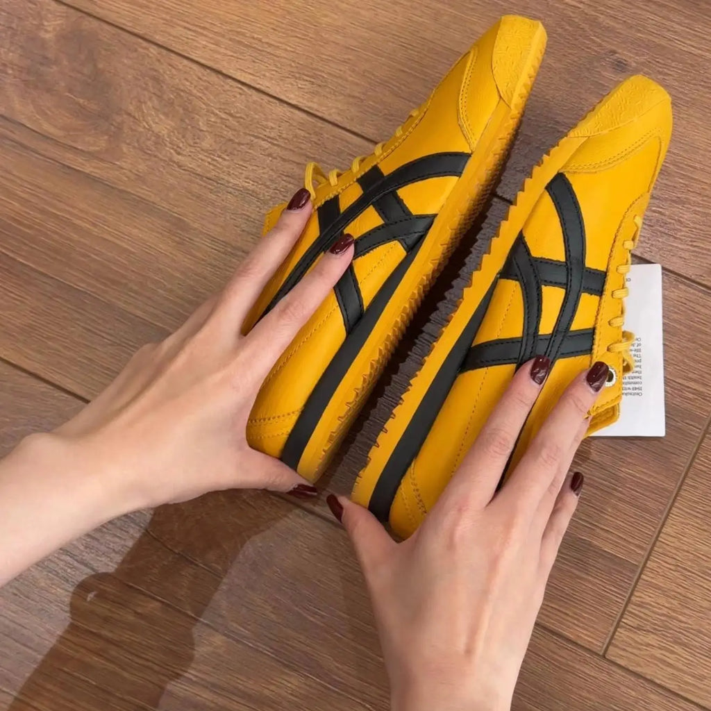 Onitsuk_a Tiger Mexico 66 SD Yellow Black  7A Premium Sneakers D-2033