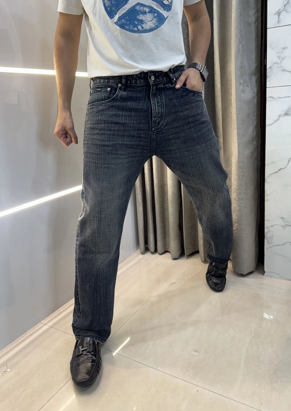 Ralp h Lauren Vintage Teddy Edtion Imported Denim