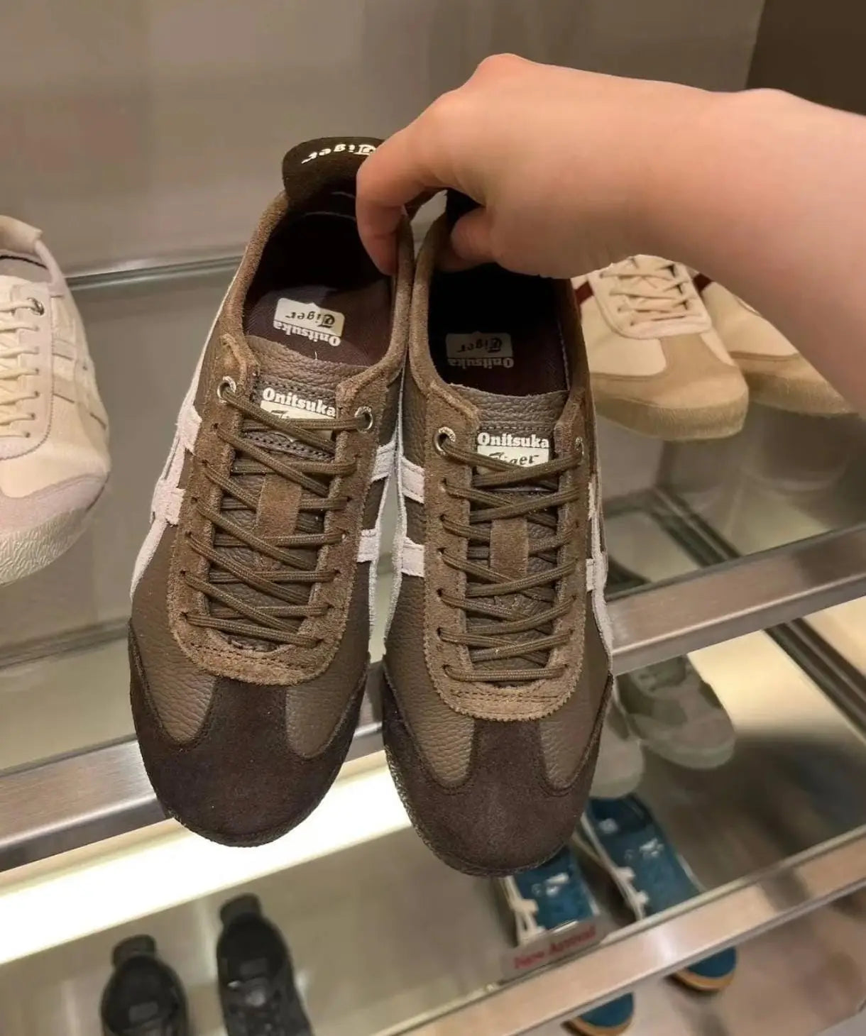Onitsuka Tiger Mexico 66 SD Vin Clay Canyon Cream 7A Premium D-2037