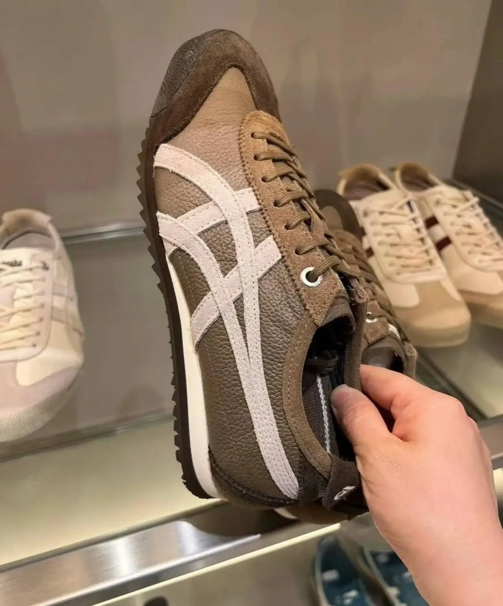 Onitsuka Tiger Mexico 66 SD Vin Clay Canyon Cream 7A Premium D-2037