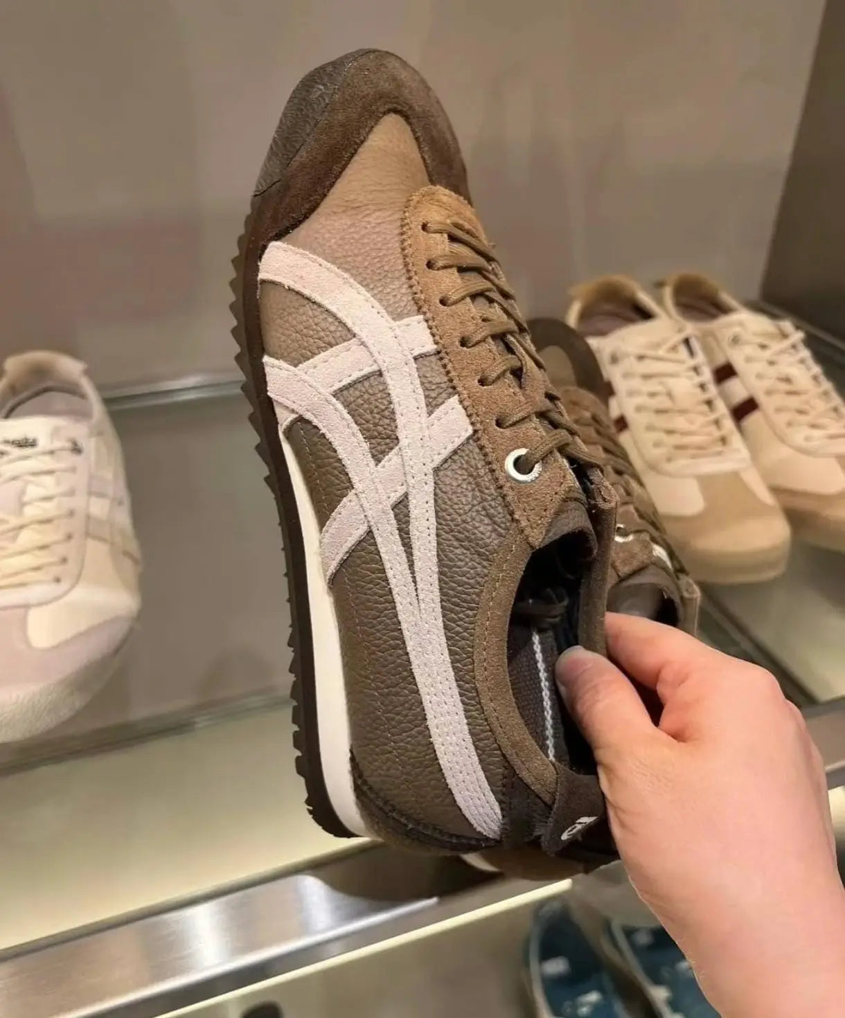 Onitsuka Tiger Mexico 66 SD Vin Clay Canyon Cream 7A Premium D-2037