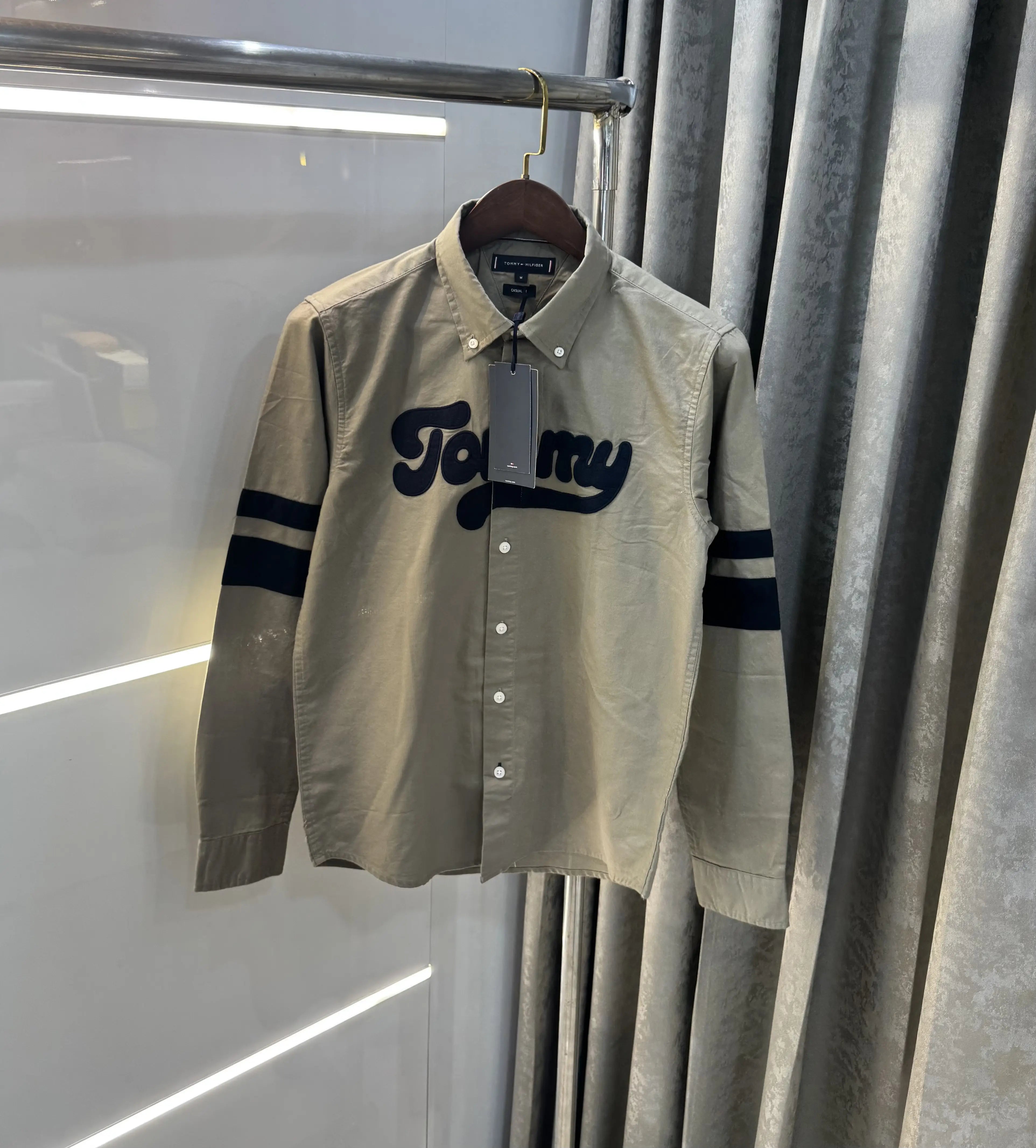 Tommy Hilfiger Olive Classic Premium Shirt Secondary image