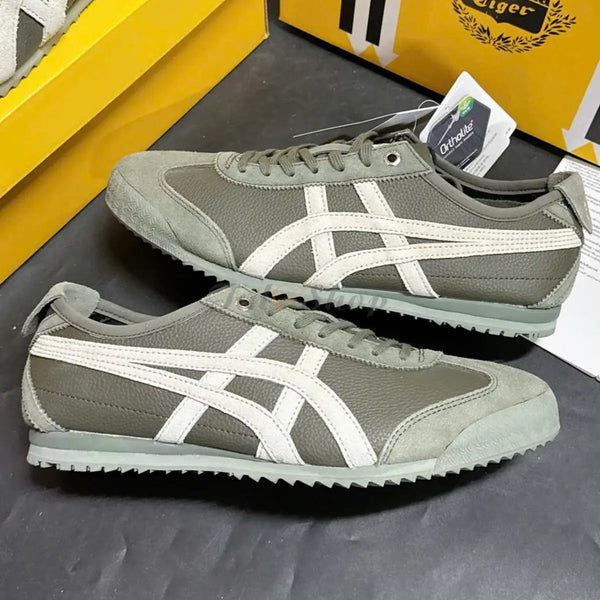Onitsuka Tiger Mexico 66 SD VIN Mantle Green Ivory 7A Premium Sneakers D-2034