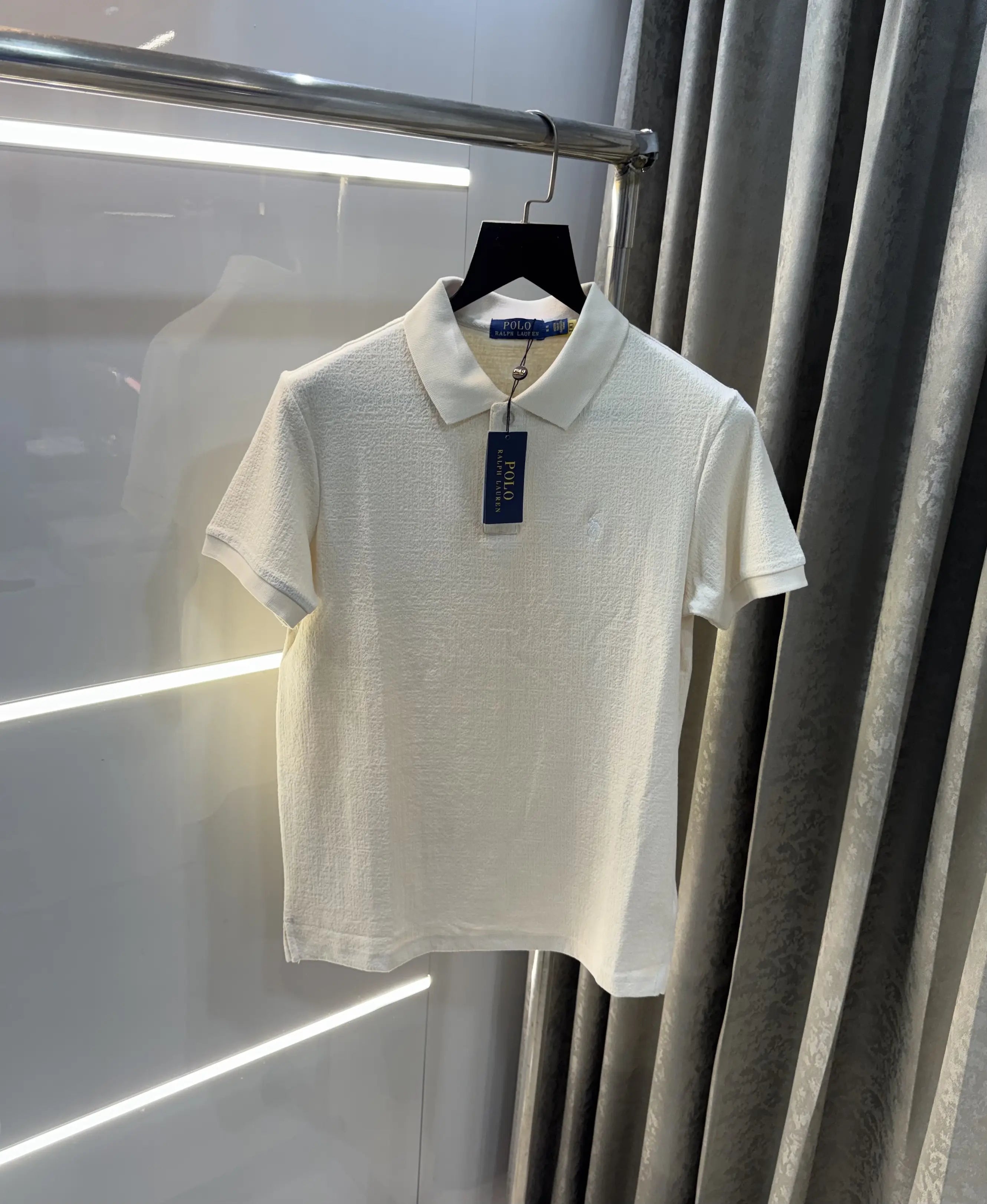 Ralph Lauren Cream Classic Polo T-Shirt Secondary image