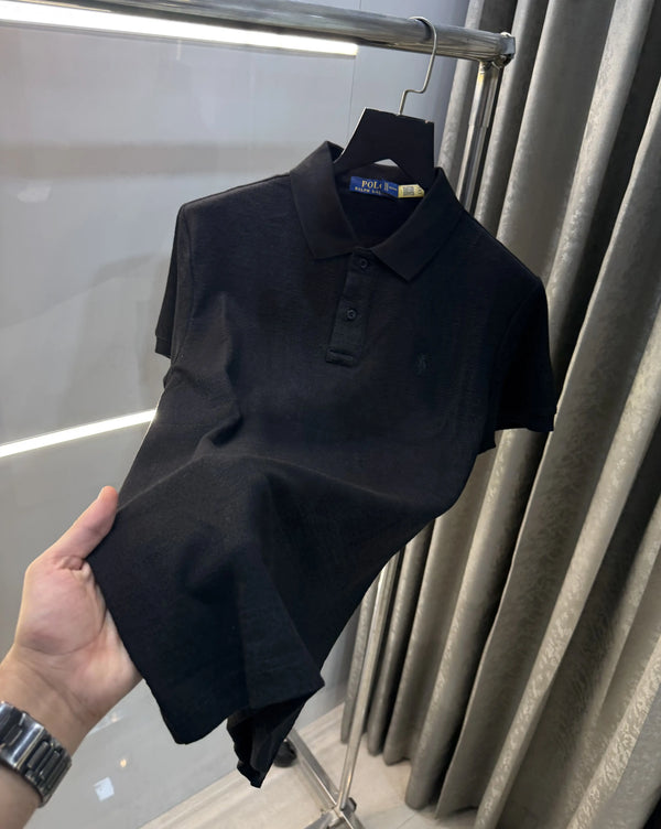 Ralph Lauren Black Classic Polo T-Shirt