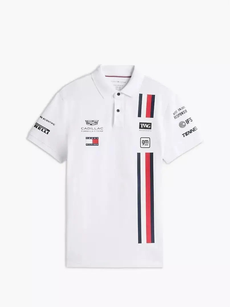 Tomm y Hilfiger White Premium Polo T-shirt Secondary image