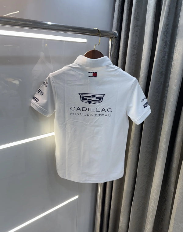 Tomm y Hilfiger White Premium Polo T-shirt